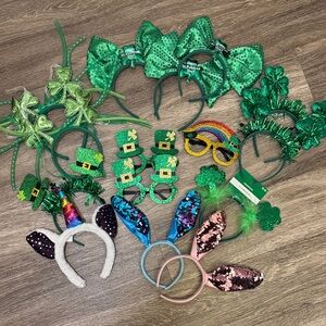 Festive St. Patrick's Day & Easter Headbands and Accessories